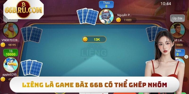Game Bài 66b - Top 4 Trò Chơi Được Lựa Chọn Nhiều Nhất 4 Liêng là trò chơi có thể ghép nhóm 6 hội viên